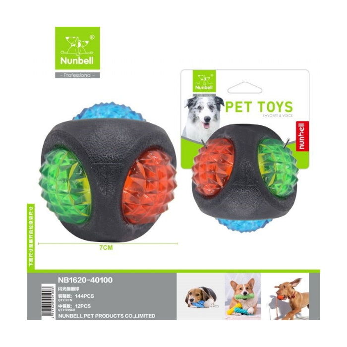 Nunbell Plastik Işıklı Top 7cm