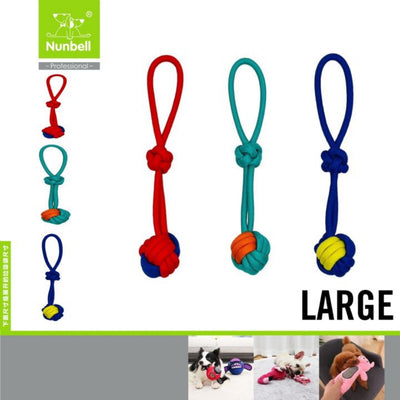 Nunbell Köpek Oyuncağı Diş İpi Düğümlü Büyük