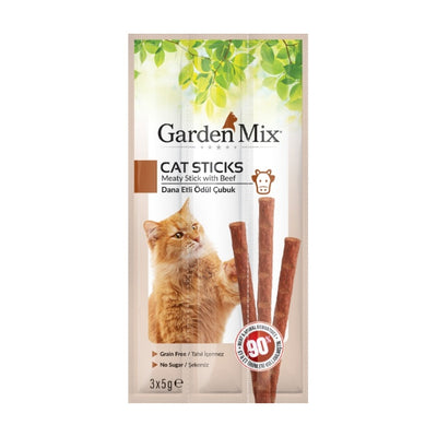 Garden Mix Dana Etli Kedi Stick Ödül 3*5g