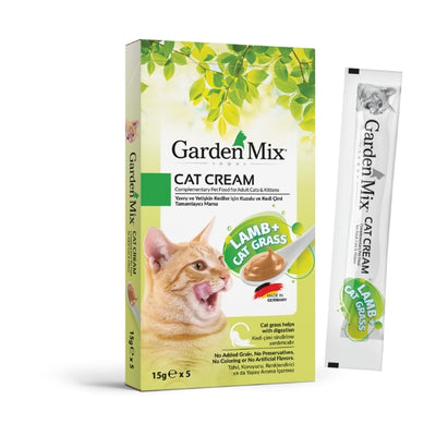 Garden Mix Kuzu+Kedi Otu Kedi Kreması 15gr*5