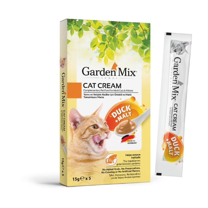 Garden Mix Ördek+Malt Kedi Kreması 15gr*5