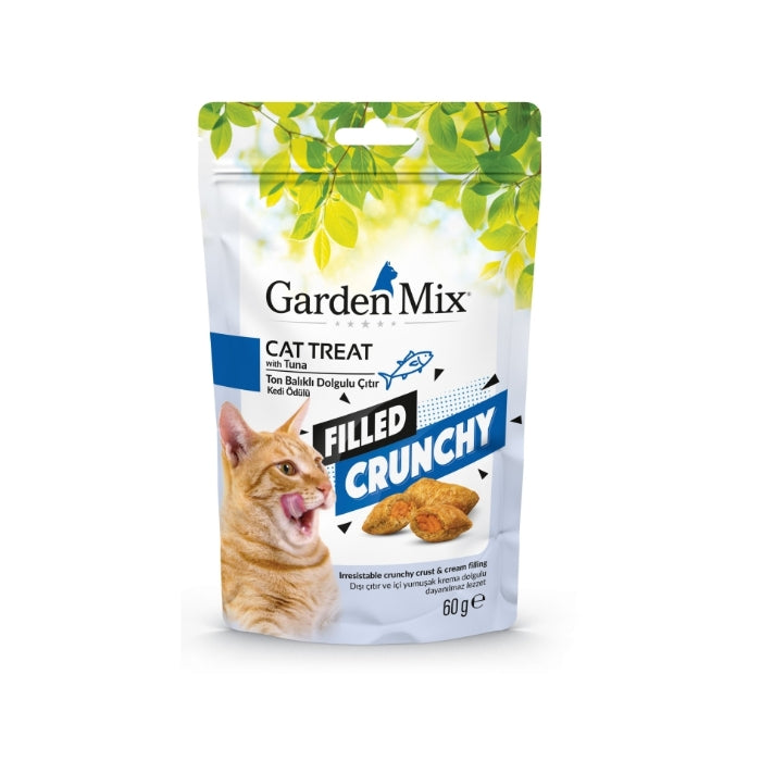 Garden Mix Ton Balıklı İçi Dolgulu Kedi Ödülü 60gr