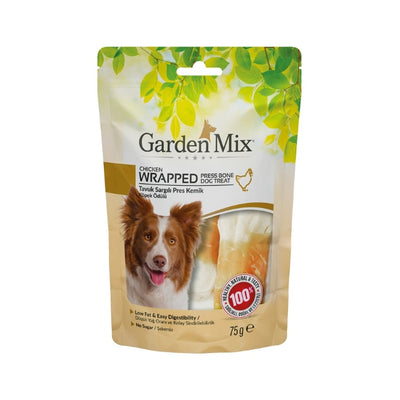 Garden Mix Tavuk Sargılı Pres Kemik Köpek Ödülü 75gr