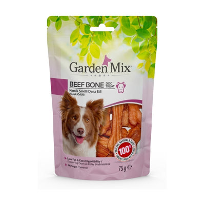 Garden Mix Kemik Şekilli Dana Etli Köpek Ödülü 75gr