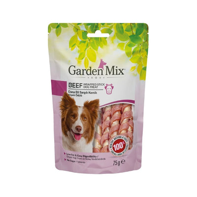 Garden Mix Dana Etli Sargılı Kemik Köpek Ödülü 75gr