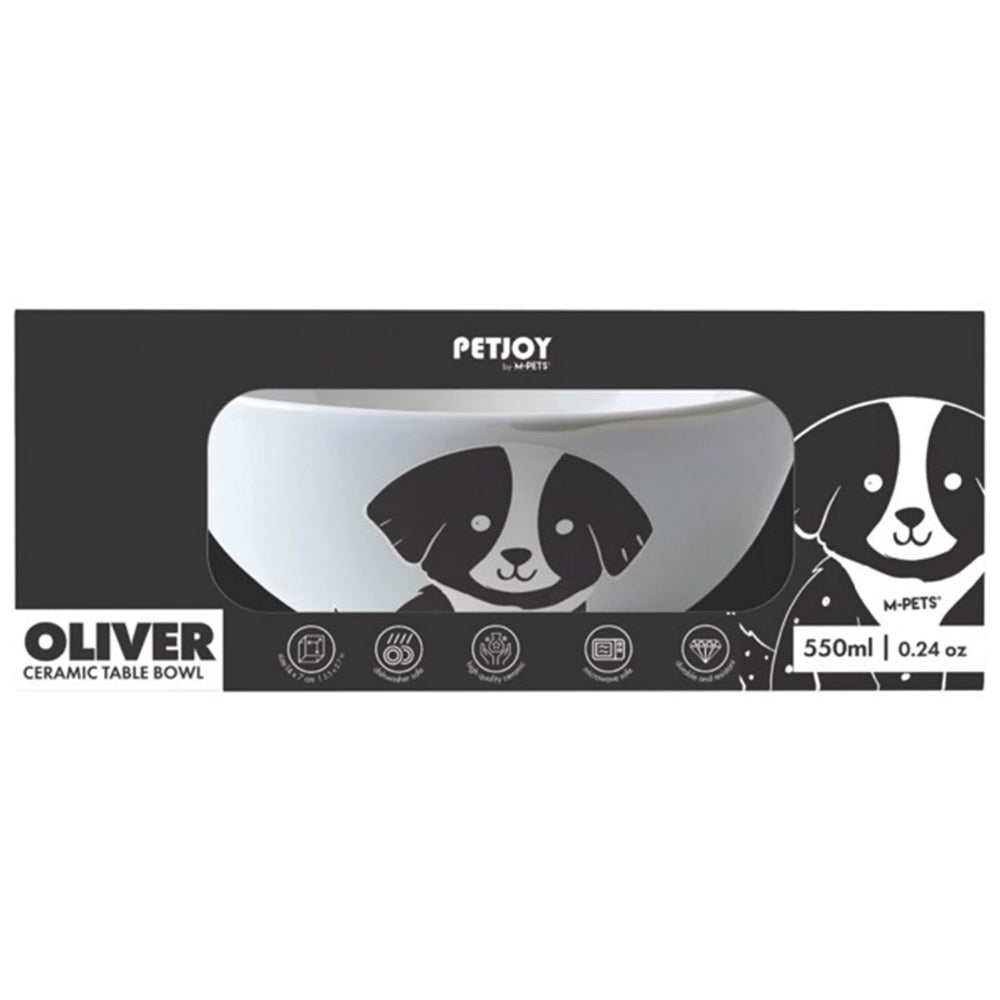 M-Pets Oliver Seramik Mama Kabı 550ml