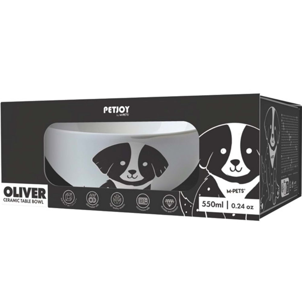 M-Pets Oliver Seramik Mama Kabı 550ml