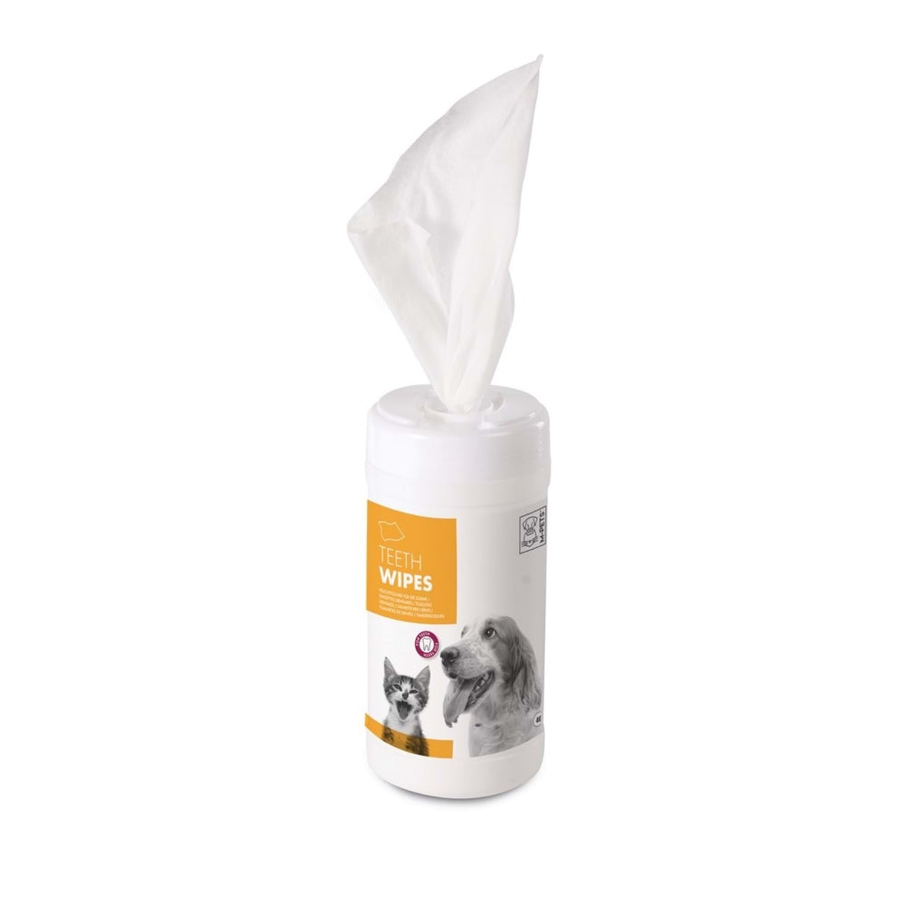 M-Pets Kedi/Köpek Diş Temizleme Mendili 40Lı