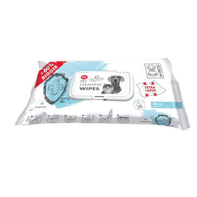 M-PETS Antıbacterıal Xl Kedi/Köpekler İçin Temizleme Mendili 30Lu