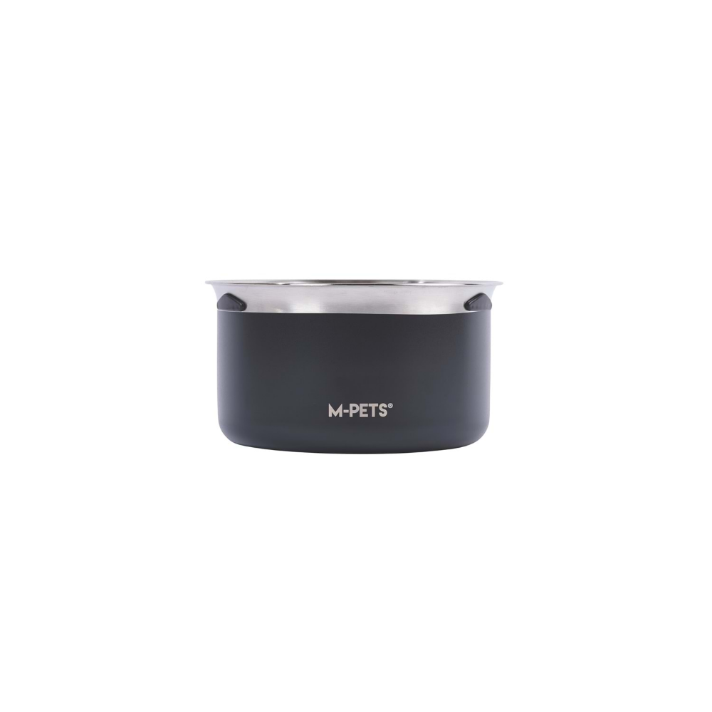 M-Pets Splash Control Metal Su Kabı 3,7L Black