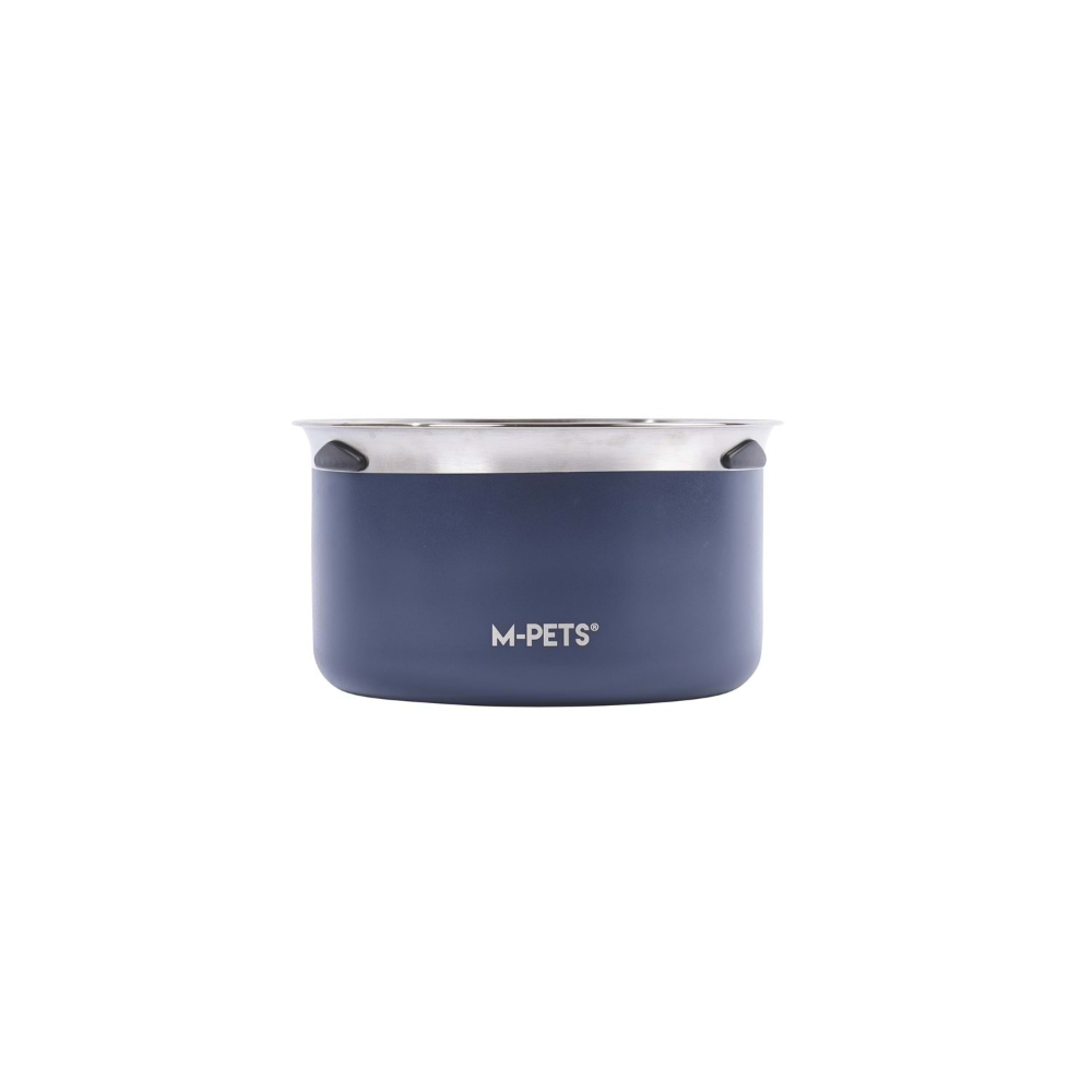 M-Pets Splash Control Metal Su Kabı 3,7L Blue