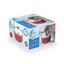 M-Pets Splash Control Metal Su Kabı 3,7L Red