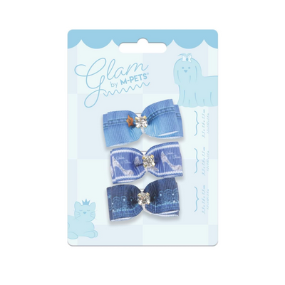 M-Pets Glam Köpekler İçin Aksesuar Toka Blue