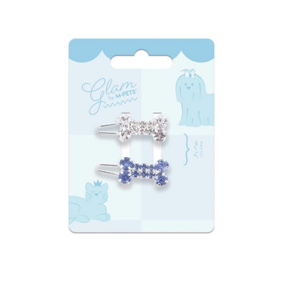M-Pets Glam Köpekler İçin Aksesuar Toka Blue/White