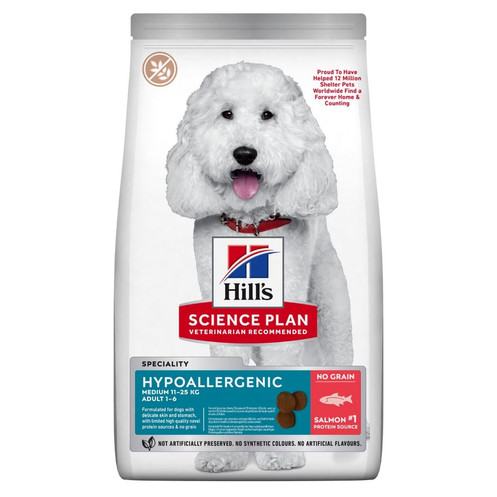 Hill's SP Hipoalerjenik Somonlu Orta Irk Yetişkin Köpek Maması 2.5KG