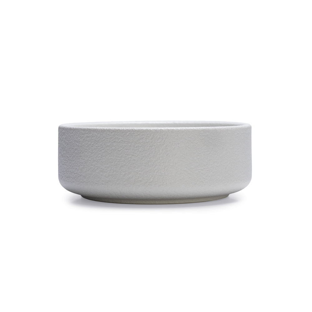 Beeztees DBL Köpek Mama Su Kabı, Seramik, Mat Beyaz, 13,5cm, 500ml