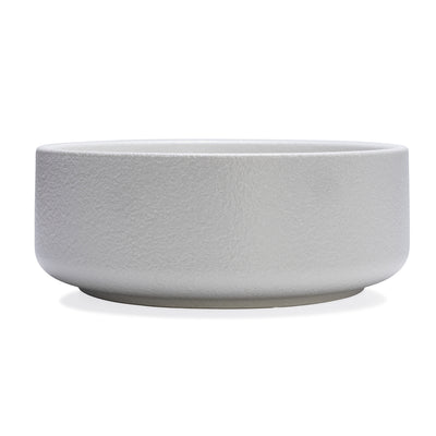 Beeztees DBL Köpek Mama Su Kabı, Seramik, Mat Beyaz, 18cm, 1200ml