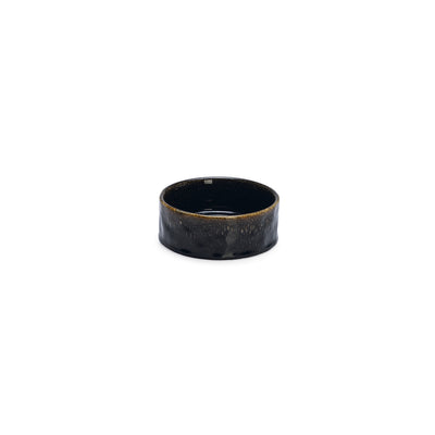 Beeztees DBL Köpek Mama Su Kabı, Seramik, Siyah, 13,5cm, 500ml
