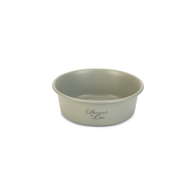Beeztees DBL Köpek Mama Su Kabı, Mat Gri Paslanmaz Çelik, 16cm, 940ml