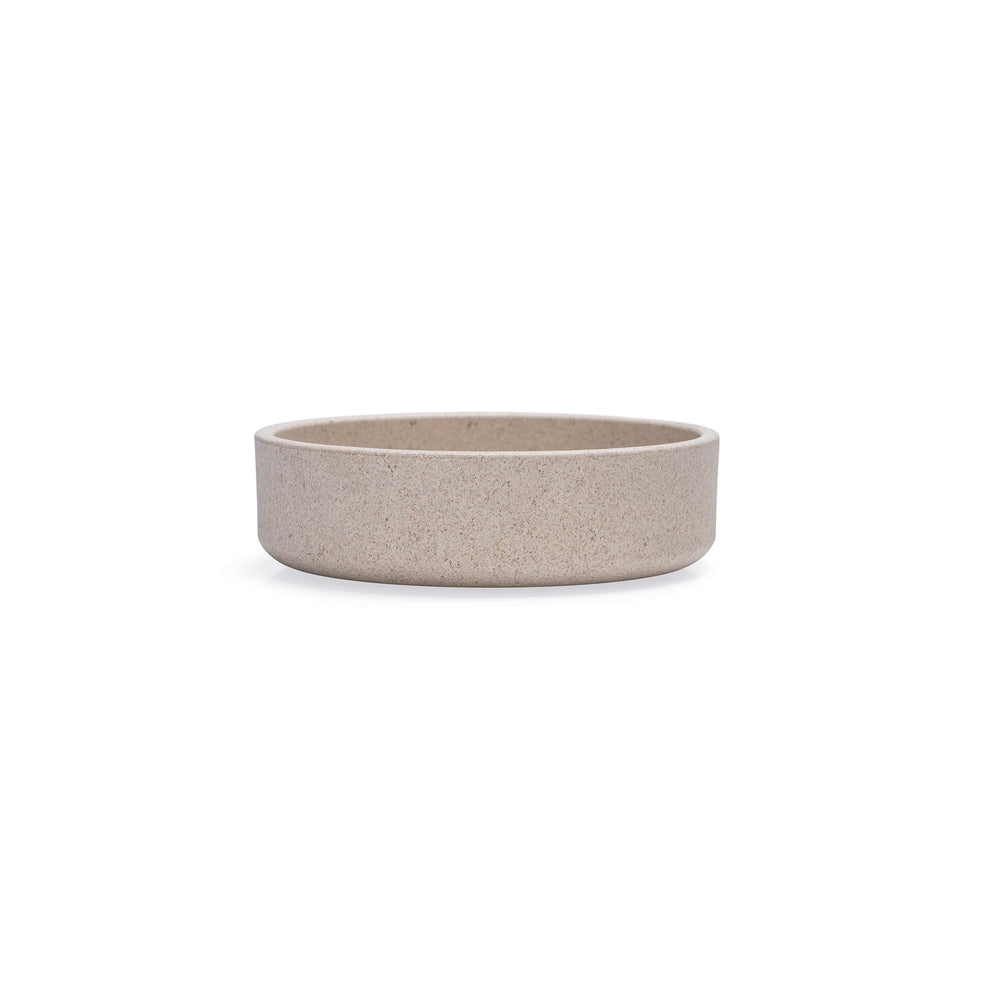 Beeztees DBL Kedi Mama Su Kabı, Bambu, Bej 12cm, 250ml
