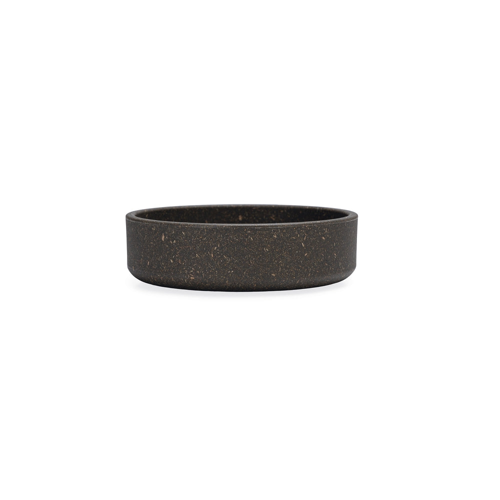 Beeztees DBL Kedi Mama Su Kabı, Bambu, Antrasit 12cm, 250ml