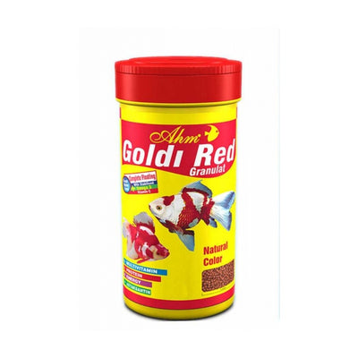 Ahm Goldi Red Granulat Balık Yemi 100ml