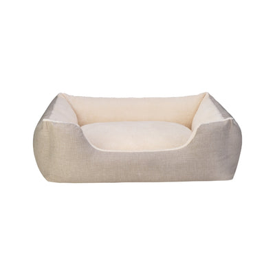 Pet Comfort Echo Varro Ekru-Ekru Köpek Yatağı L 85x105cm