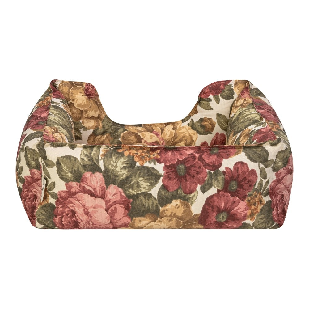 Pet Comfort Alpha Gül Desenli Köpek Yatağı M 80x65cm