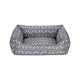 Pet Comfort Uniform Bone Gri-Beyaz Kedi ve Köpek Yatağı S 50x60cm