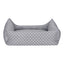 Pet Comfort Uniform Gri Puantiyeli Kedi ve Köpek Yatağı S 60x50cm
