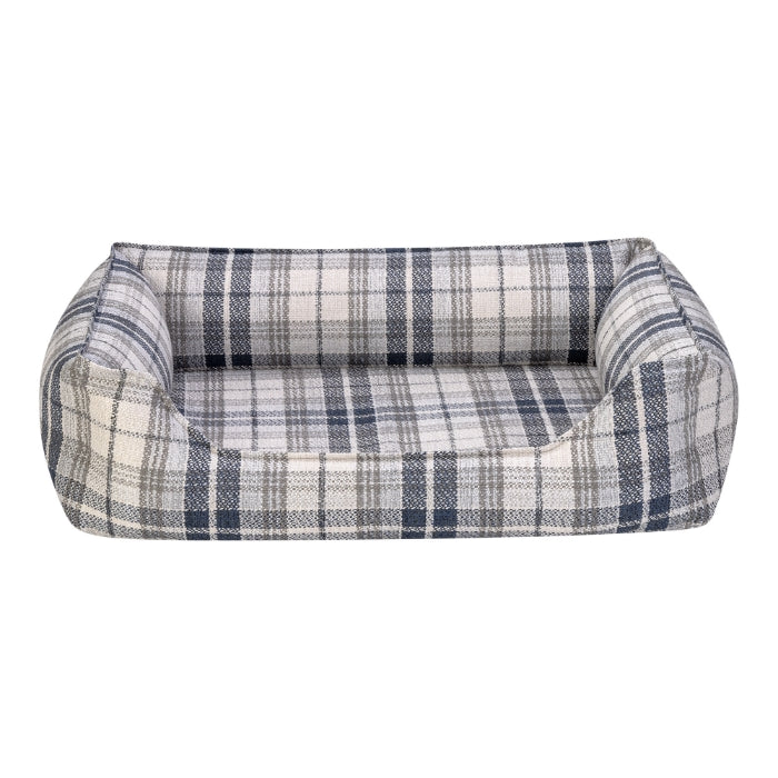 Pet Comfort Delta Lacivert Kareli Kedi ve Köpek Yatağı XS 55x45cm