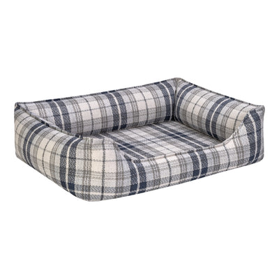 Pet Comfort Delta Lacivert Kareli Kedi ve Köpek Yatağı XS 55x45cm