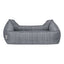 Pet Comfort Delta Mavi Kareli Köpek Yatağı L 105x80cm