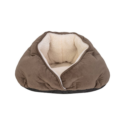 Pet Comfort Paris Perla Kedi ve Köpek Yatağı Kahverengi 50cm