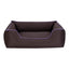 Pet Comfort Alpha Köpek Yatağı Kahverengi w Mor Biye L 105x85cm