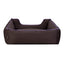 Pet Comfort Alpha Köpek Yatağı Kahverengi w Mor Biye L 105x85cm