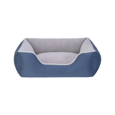 Pet Comfort Echo Mirinda Mavi/Gri Peluş M 80x65cm