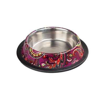 Oripet Asr 32 Oz Hint Desenli Kırmızı Mama ve Su Kabı
