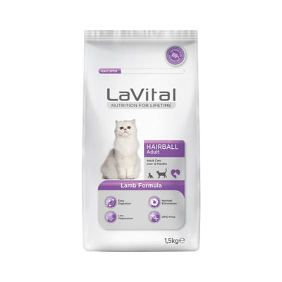 Lavital Kuzulu Hairball 1.5 Kg Yetişkin Kuru Kedi Maması