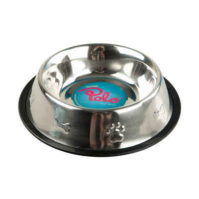Polo Desenli Çelik Mama Kabı 24oz