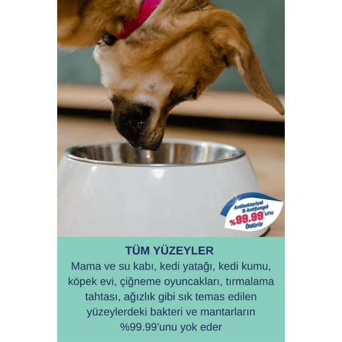 Vetürel Resteril Antialerjik Anti Koku Evcil Hayvan Hijyen Spreyi 200ml