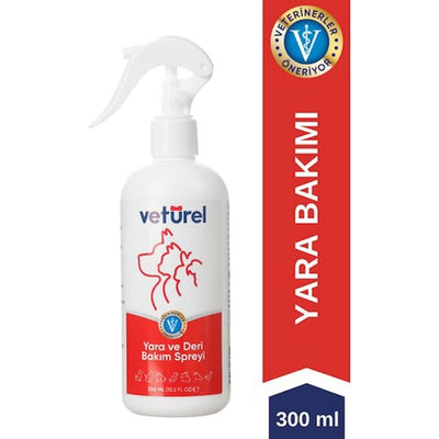 Vetürel Yara Ve Deri Bakım Spreyi 300ml