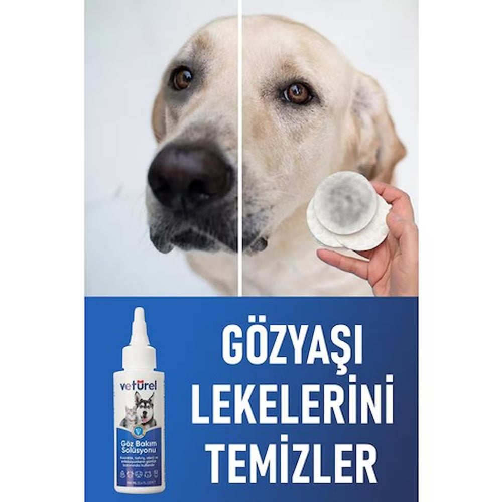 Vetürel Göz Bakım Solüsyonu 100ml