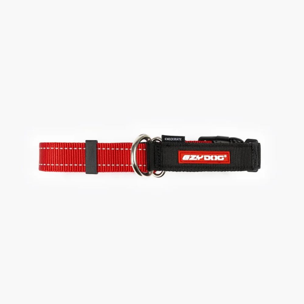 EzyDog COLLOR CHECKMATE M RED