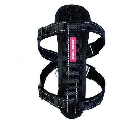 EzyDog Harnes Chest Plate L Black