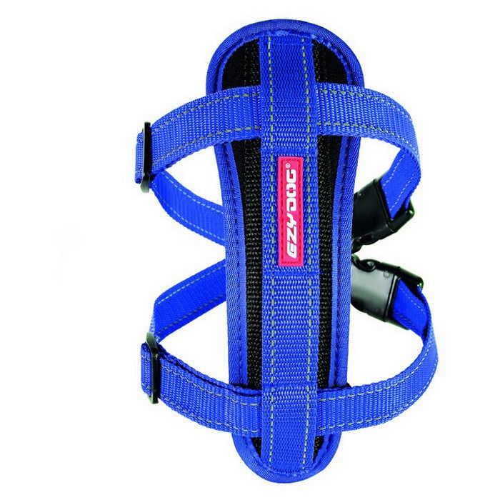 EzyDog Harnes Chest Plate M Blue