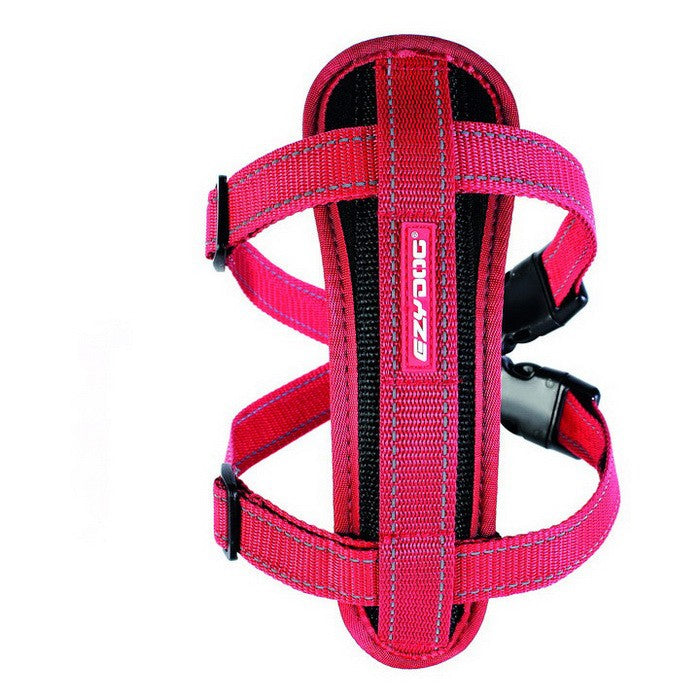 EzyDog Harnes Chest Plate M Red