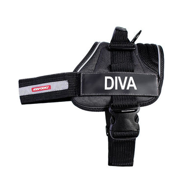 EzyDog Convert Harnes Cv L Black
