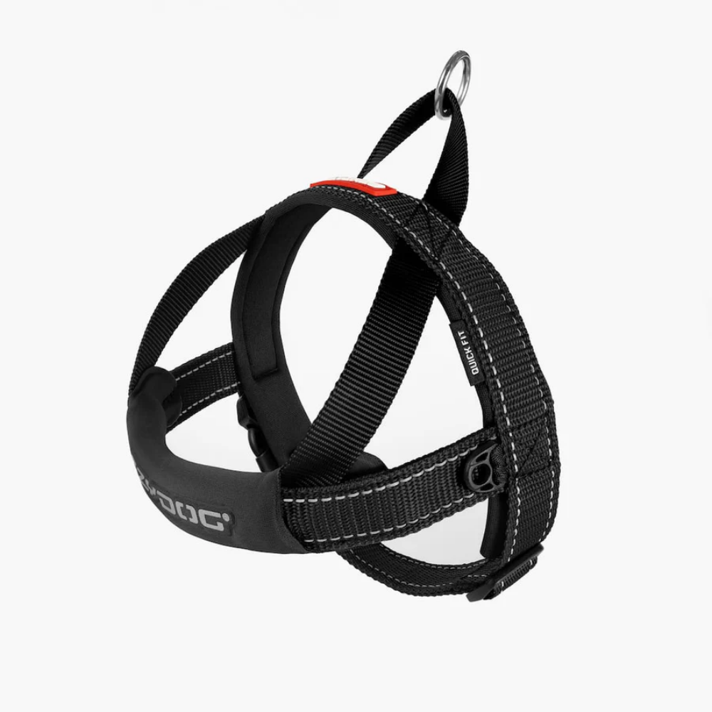 EzyDog Harnes Quick Fit XL Black