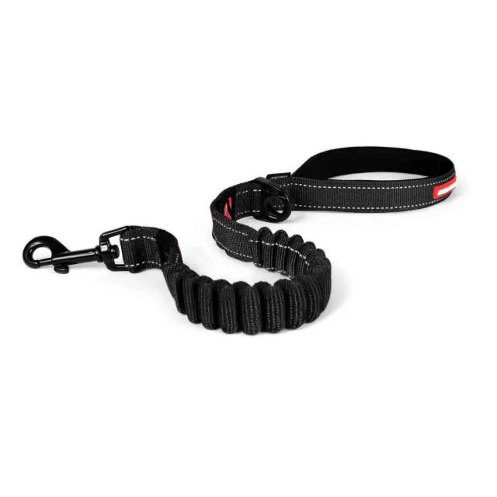 EzyDog LEASH ZERO SHOCK 48" BLACK (122CM) TRAFFICCN